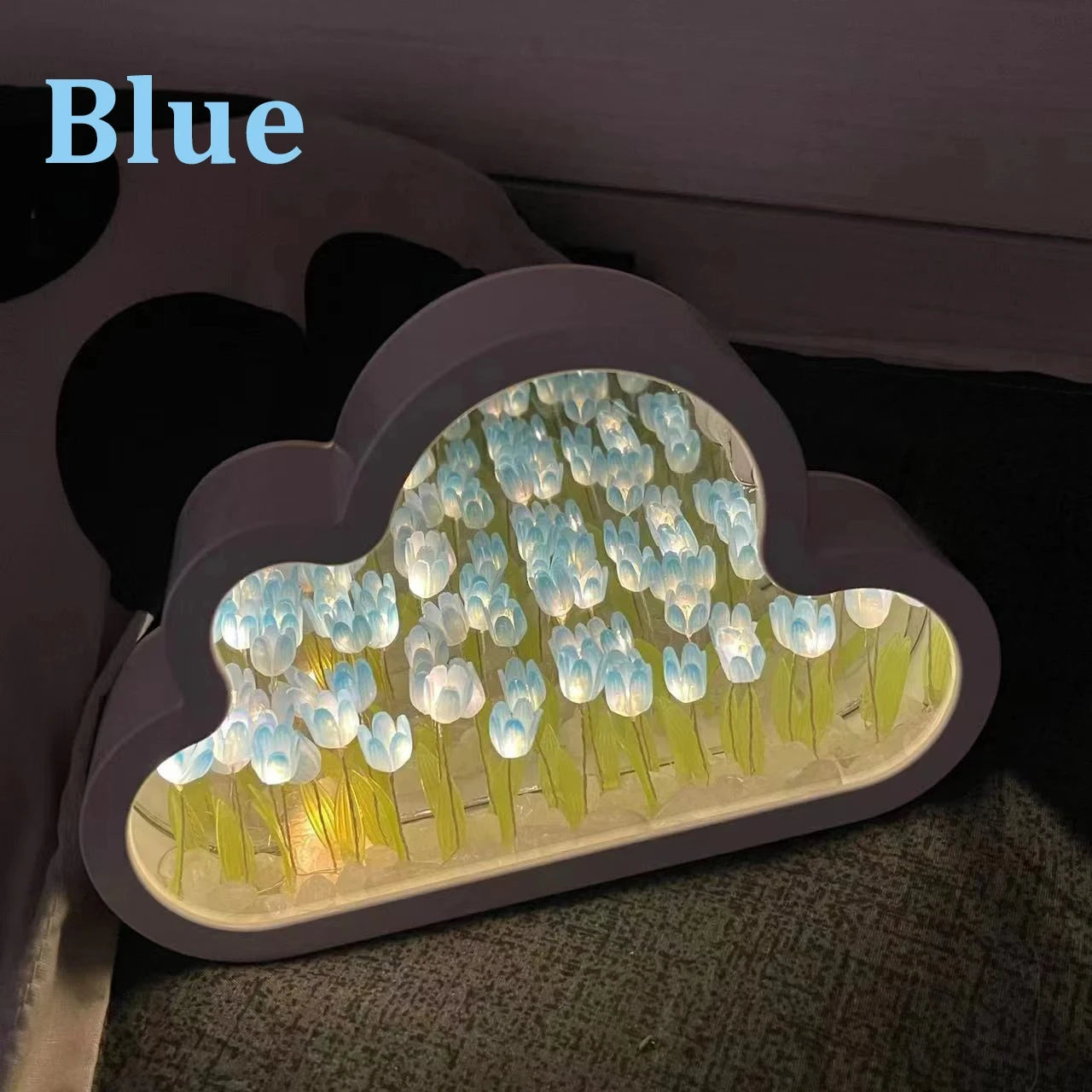 Cloud Tulip Night Light warm ambient lighting