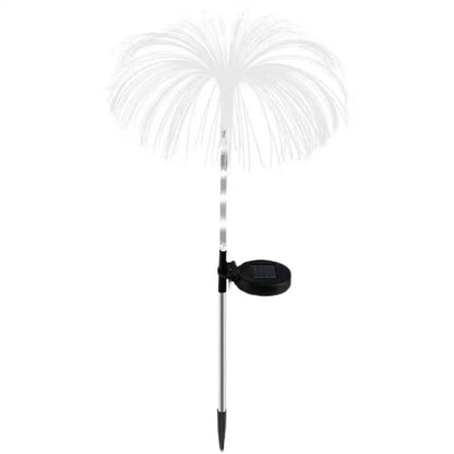 Outdoor solar jellyfish lights in the yard