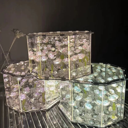 DIY mirror cube lamp material package