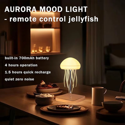 Jellyfish mood lamp as a calming gift