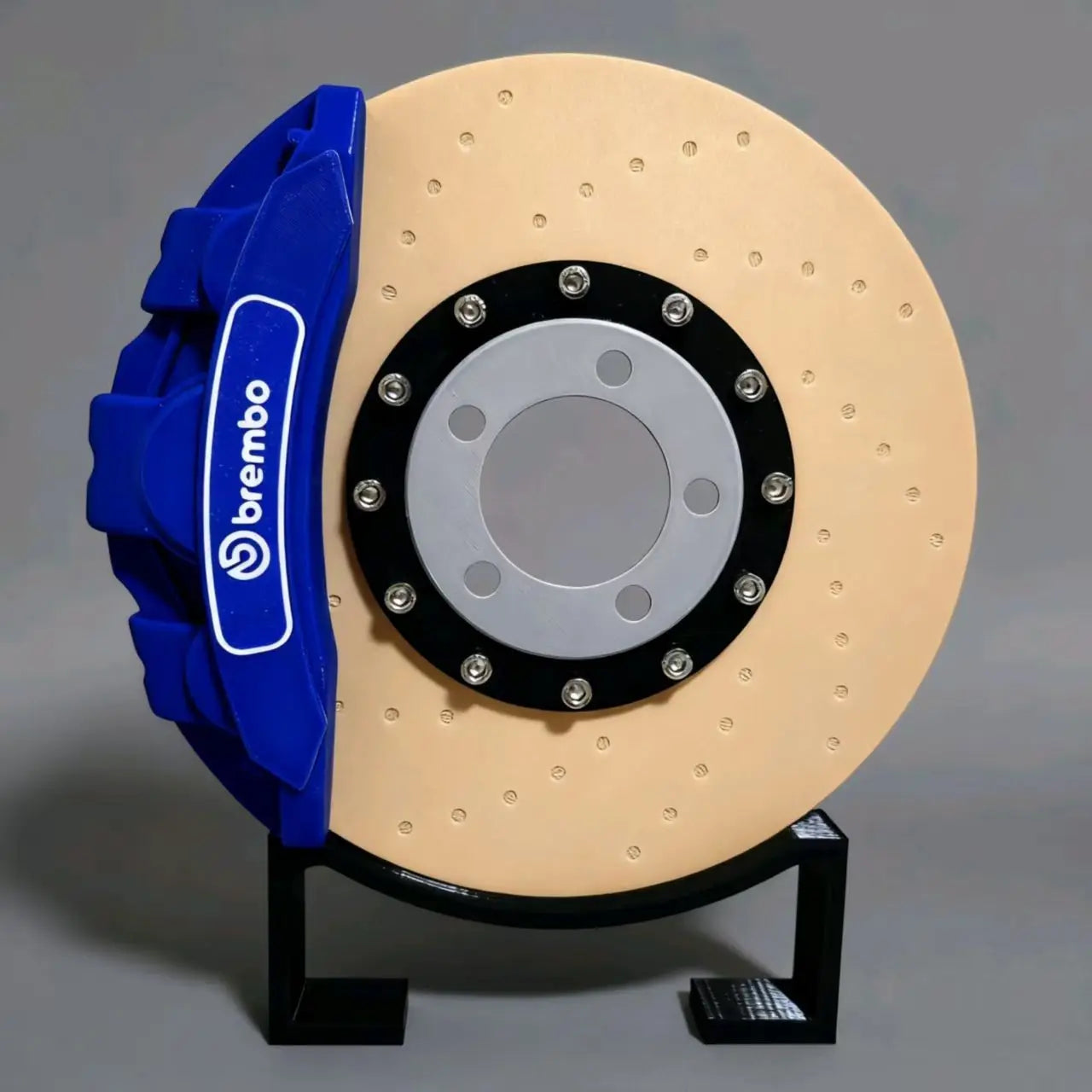 Original Night Light 3D Printing Luminous Brake Disc Caliper Model, LED Creative Desktop Charging Ambient Lamps
