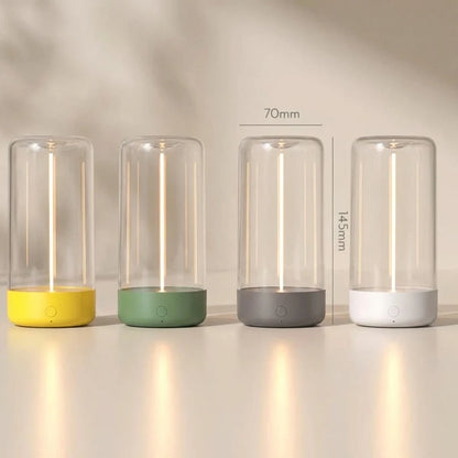 Rechargeable portable mood lamp for camping