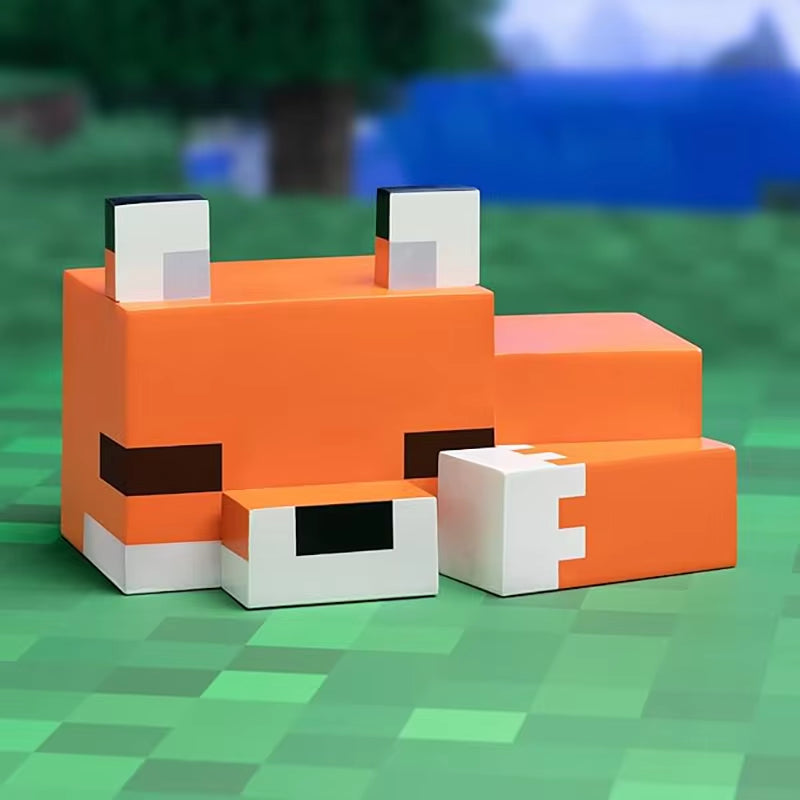 Pixel fox night light as a gift for retro gaming fans